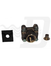 PRESA RAPIDA D'ACQUA OTTONE PER TUBO 1"