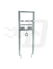 SISTEMA INSTALLAZIONE PER LAVABO SOSPESO SU CARTONGESSO E MURATURA