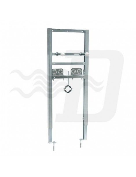 SISTEMA INSTALLAZIONE PER LAVABO SOSPESO SU CARTONGESSO E MURATURA