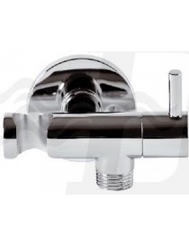 RUBINETTO ARRESTO MINIMAL CON SUPPORTO DOCCIA