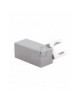 SUPPORTO SNODATO QUADRO IN OTTONE CROMO