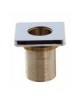 SUPPORTO IN OTTONE CROMO PER DOCCIA ESTRAIBILE