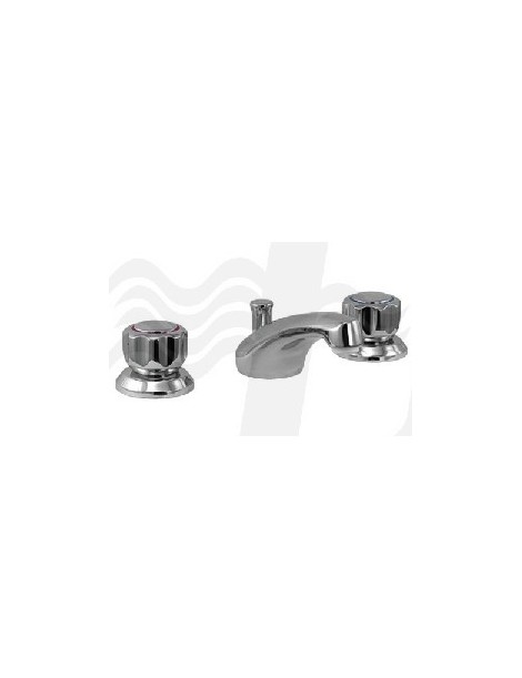 BATTERIA LAVABO DIANFLEX CON SALTERELLO