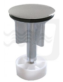 TAPPO SALTERELLO OTTONE CROMATO 11/4 LUX"