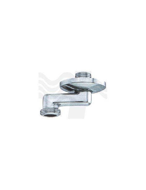 RACCORDO ECCENTRICO OTTONE CROMATO 1/2x MM80"