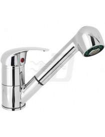 MONOCOMANDO LAVELLO MONOFORO CON DOCCETTA ESTRAIBILE DIAMON