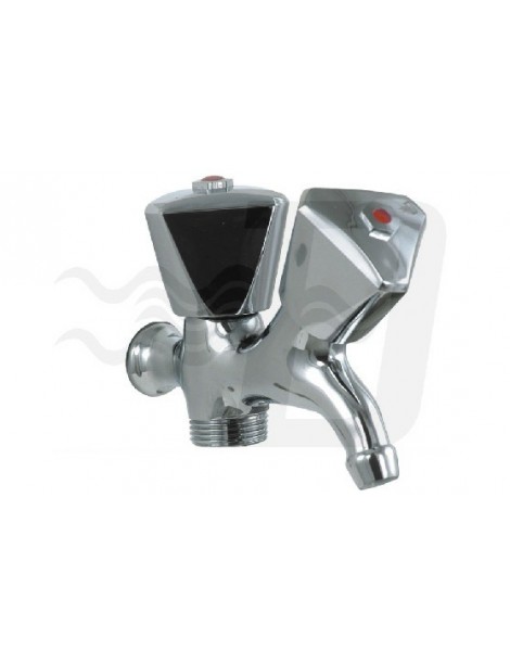 RUBINETTO LAVATRICE DUPLEX 1/2