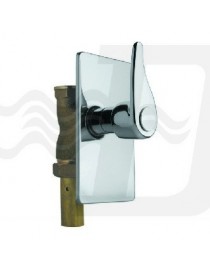 PASSO RAPIDO PER WC CON PIASTRA QUADRI D. 3/4"CR