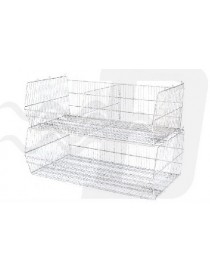 CESTO ACCIAIO 96x70x45 h cm