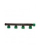 COLLETTORE CON O-RING 4 USCITE DOPPIO 1X1X1X1