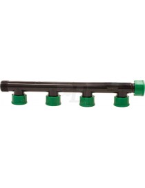 COLLETTORE CON O-RING 4 USCITE DOPPIO 1X1X1X1