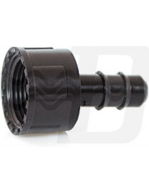 RACCORDO PORTAGOMMA CON GHIERA FEMMINA 16X3/4