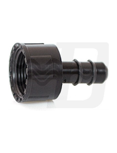 RACCORDO PORTAGOMMA CON GHIERA FEMMINA 16X3/4