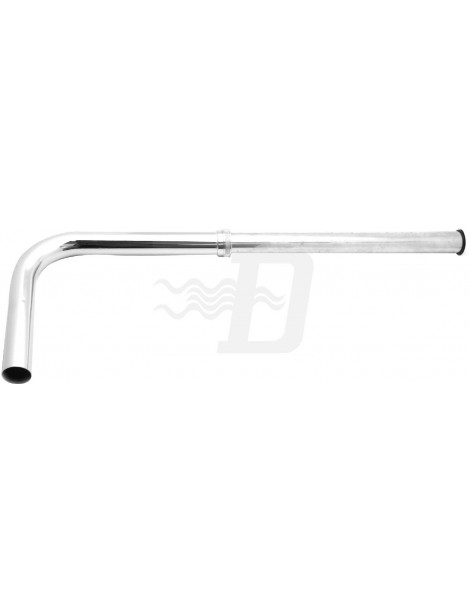 TUBO A "L" PER FLUSSOMETRO ESTERNO 1" MM