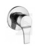 MONOCOMANDO INCASSO DOCCIA  CROMO SERIE FLAT