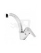 MONOCOMANDO MONOFORO LAVELLO MANIGLIA LATERALE  CROMO SERIE  FLAT ZUCCHETTI