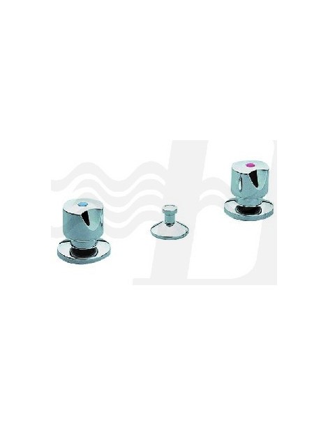 BATTERIA BIDET SERIE Z75 CROMO ZUCCHETTI