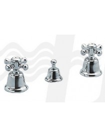 BATTERIA BIDET SENZA DOCCIA CROMATA SERIE DELFI ZUCCHETTI