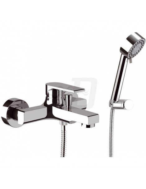 MONOCOMANDO VASCA ESTERNO CON ACCESSORI CROMO LINEA ARTIC