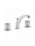 BATTERIA LAVABO 3 FORI CROMO LINEA DOMINO