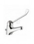 MISCELATORE MONOCOMANDO LAVABO CON LEVA CLINICA CROMO LINEA EPIC