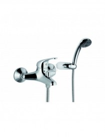 MISCELATORE MONOCOMANDO  VASCA CON SUPPORTO A SNODO CROMO LINEA EPIC
