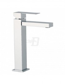 MISCELATORE MONOCOMANDO LAVABO ALTO CROMO LINEA POLAR