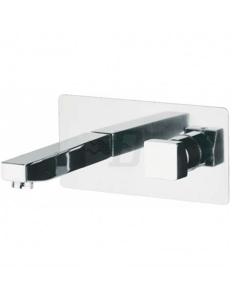 MISCELATORE MONOCOMANDO LAVABO AD INCASSO CROMO LINEA  CUBIC