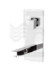 MISCELATORE MONOCOMANDO LAVABO AD INCASSO CROMO LINEA CUBIC