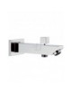 BOCCA INCASSO CROMO CON DEVIATORE LINEA CUBIC MARIANI