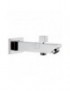 BOCCA INCASSO CROMO CON DEVIATORE LINEA CUBIC MARIANI