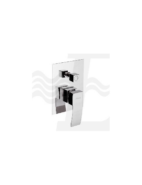 MISCELATORE MONOCOMANDO INCASSO DOCCIA CROMO CON DEVIATORE LINEA MARTE MARIANI