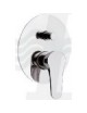 MISCELATORE MONOCOMANDO INCASSO CROMO CON DEVIATORE LINEA SURF MARIANI
