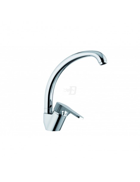 MISCELATORE MONOCOMANDO LAVELLO BOCCA ALTA CROMO  LINEA SURF MARIANI