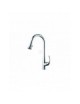 MISCELATORE MONOCOMANDO LAVELLO CON DOCCIA ESTRAIBILE CROMO LINEA  PLUTO MARIANI