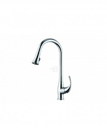MISCELATORE MONOCOMANDO LAVELLO CON DOCCIA ESTRAIBILE CROMO LINEA  PLUTO MARIANI