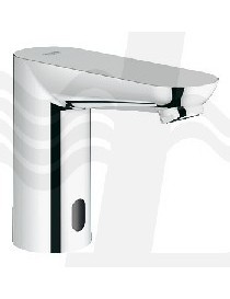 RUBINETTO MISCELATORE ELETTRONICO PER LAVABO A CORRENTE 230V   CROMO LINEA EUROECO COSMO GROHE