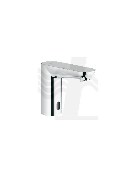 MISCELATORE RUBINETTO ELETTRONICO PER LAVABO CROMO A  BATTERIA 6V LINEA EUROECO COSMO GROHE