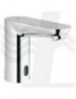 MISCELATORE RUBINETTO ELETTRONICO PER LAVABO CROMO A  BATTERIA 6V LINEA EUROECO COSMO GROHE