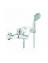 MISCELATORE MONOCOMANDO VASCA ESTERNO CROMO CON ACCESSORI  LINEA EUROSMART GROHE