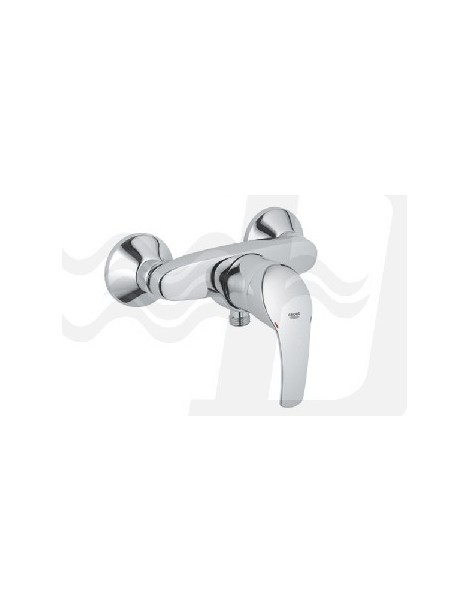 MISCELATORE MONOCOMANDO ESTERNO DOCCIA CROMO SENZA ACCIAIO LINEA EUROSMART GROHE