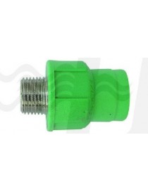 RACCORDO FILETTATO MASCHIO Dm.50x1"1/2 IN POLIPROPILENE DIANHYDRO