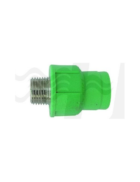 RACCORDO FILETTATO MASCHIO Dm.50x1"1/2 IN POLIPROPILENE DIANHYDRO