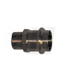 MANICOTTO BRONZO FEMMINA FILETTATO MASCHIO ACQUA VIEGA DOPPIO 35X1"