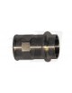 MANICOTTO BRONZO FEMMINA PER FILETTATO FEMMINA ACQUA VIEGA DOPPIO 35X1"