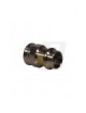 MANICOTTO BRONZO A PRESSARE FEMMINA FILETTATO FEMMINA PER GAS VIEGA DOPPIO 28x1"