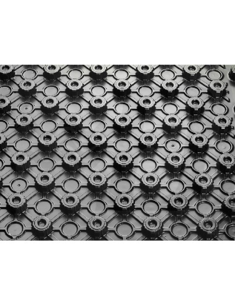 PANNELLO PLUS TERMOFORMATO NERO H.50 x 1.12m2 ERCOS