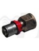 RACCORDO PRESSARE DIRITTO FEMMINA 1"1/4x40 PER TUBO MULTISTRATO TIEMME