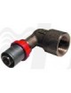 RACCORDO PRESSARE CURVO FEMMINA 1"x32 PER TUBO MULTISTRATO TIEMME