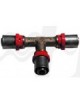 RACCORDO PRESSARE A T 32x32x20 PER TUBO MULTISTRATO TIEMME